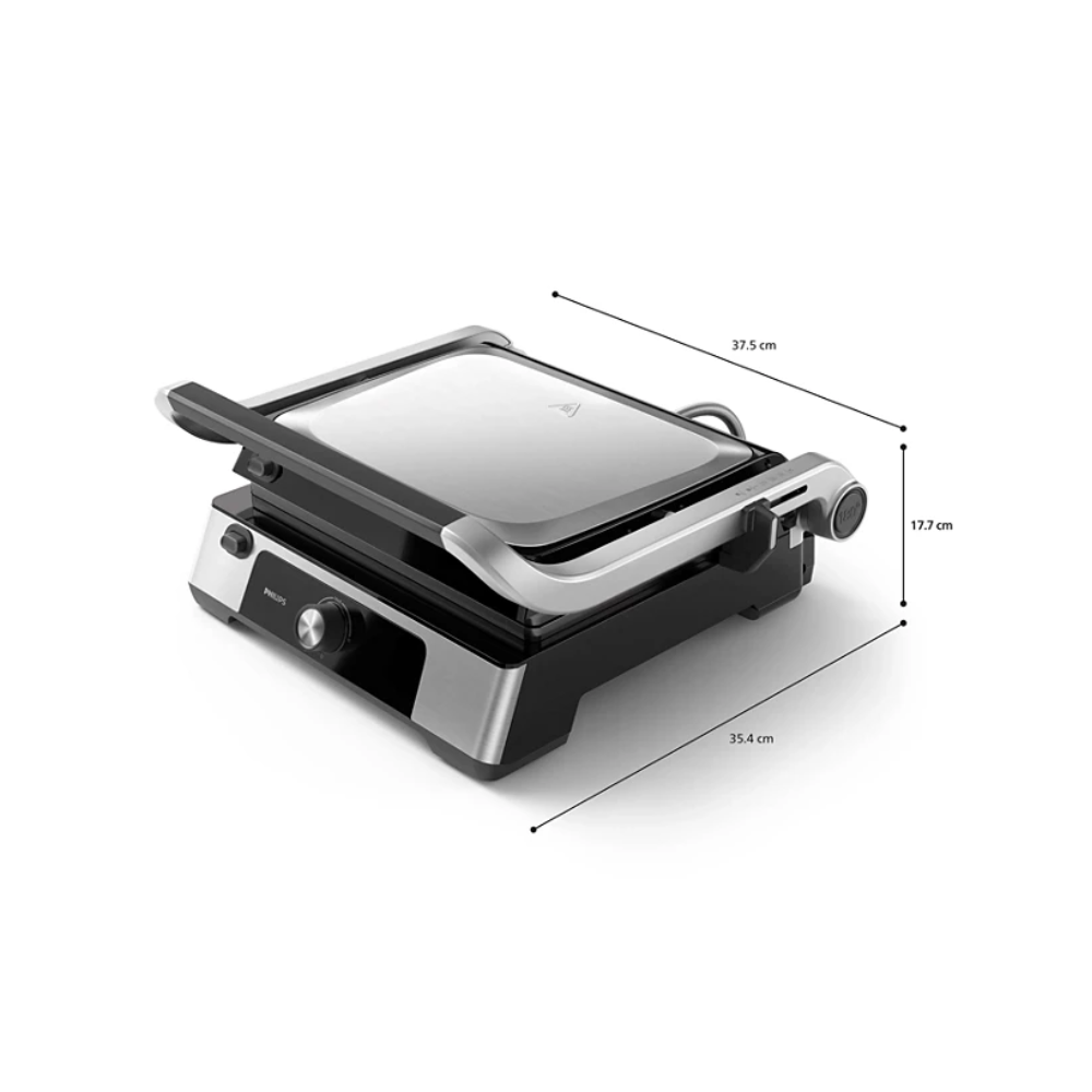 Philips HD6301/90 5000 Serisi 2200W Izgara ve Tost Makinesi Inox