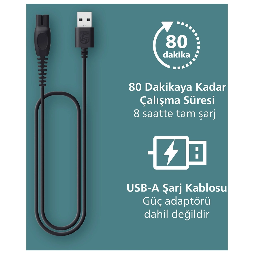 Philips 5000 Serisi BG5475/15 Islak Kuru Erkek Bakım Seti