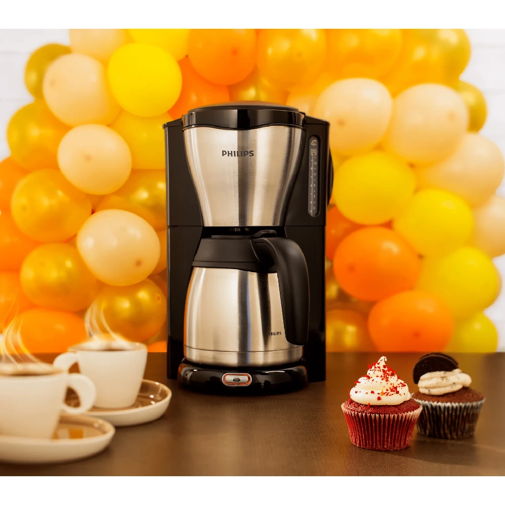 Philips HD7546/20 Cafe Gaia Metal Therm Filtre Kahve Makinesi