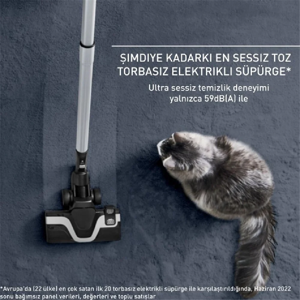Tefal Silence Force Cyclonic TW7976 550 W Toz Torbasız Süpürge