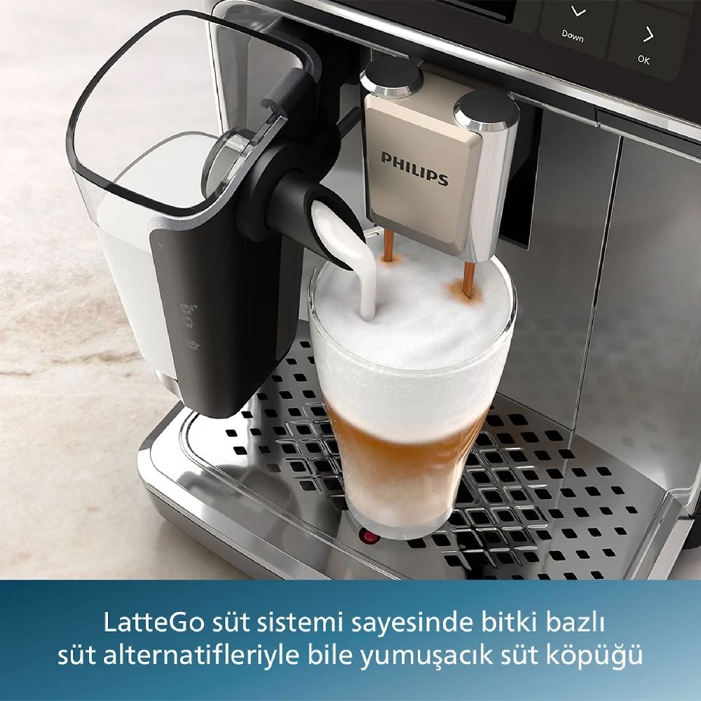 Philips EP4446/70 Espresso Makinesi DST7510/80 Ütü Hediyeli