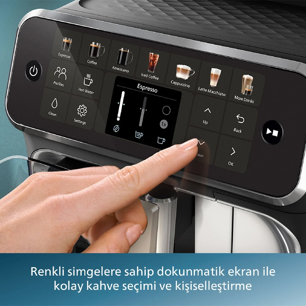 Philips EP4446/70 Espresso Makinesi DST7510/80 Ütü Hediyeli