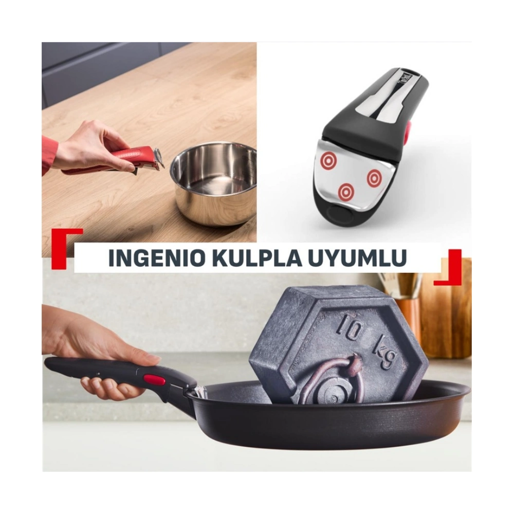 Tefal Ingenio Expertise 5X 12 Parça Büyük Tava Tencere Seti 2100142961