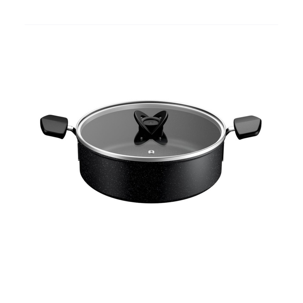Tefal Expertise 5X Kapaklı Kısa Tencere 26 cm 2100137518