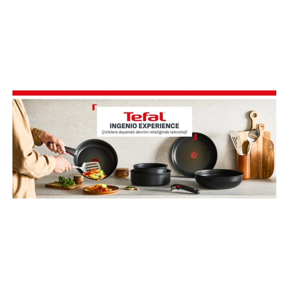 Tefal Ingenio Excellence Fusion Core 9X 14 Parça Büyük Tava ve Tencere Seti