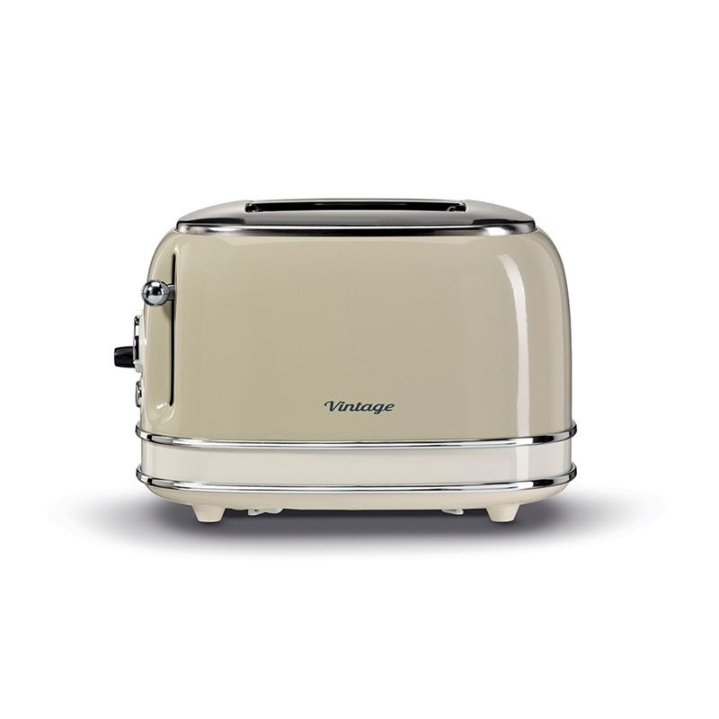 Ariete Vintage Kahvaltı İkilisi - 2 Bej (0155/13 Ekmek Kızartma Makinesi + 2877/03 Kettle)