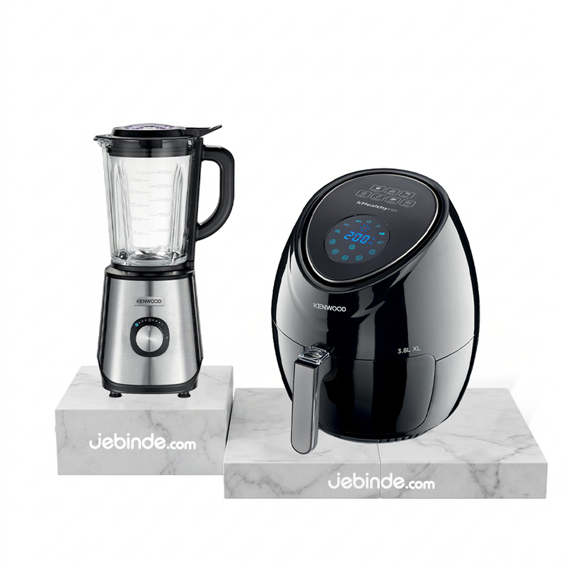 Kenwood Sağlıklı Mutfak Seti - 1 (Blender BLM45.720SS + Airfryer HFP30.000)