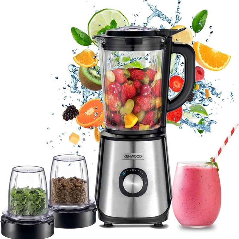 Kenwood Sağlıklı Mutfak Seti - 1 (Blender BLM45.720SS + Airfryer HFP30.000)