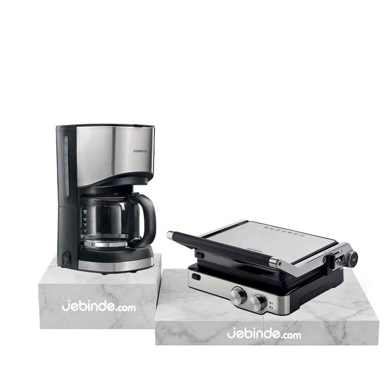 Kenwood Kahvaltı İkilisi - 1 (Filtre Kahve Makinesi CMM10.000BM + Tost Makinesi HGM80.000SS)