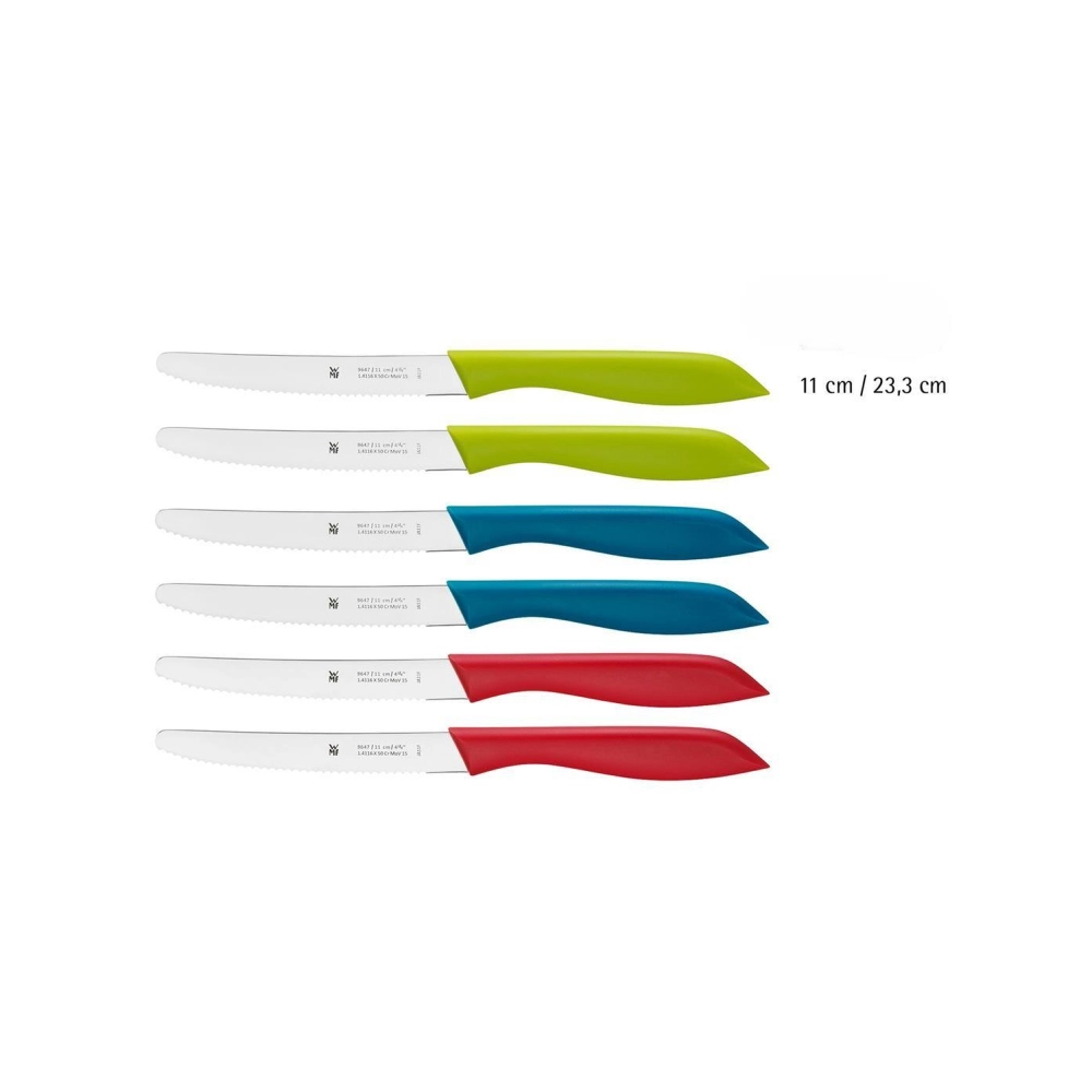 WMF Atıştırmalık Bıçağı 6'lı Renkli 3201007284