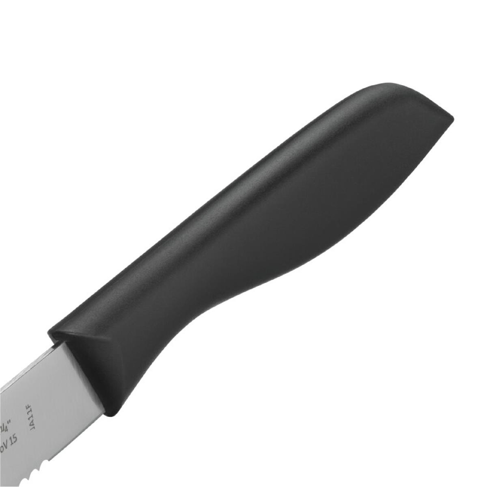 WMF Tırtıklı Soyma Bıçağı Siyah 6'lı 3201007488