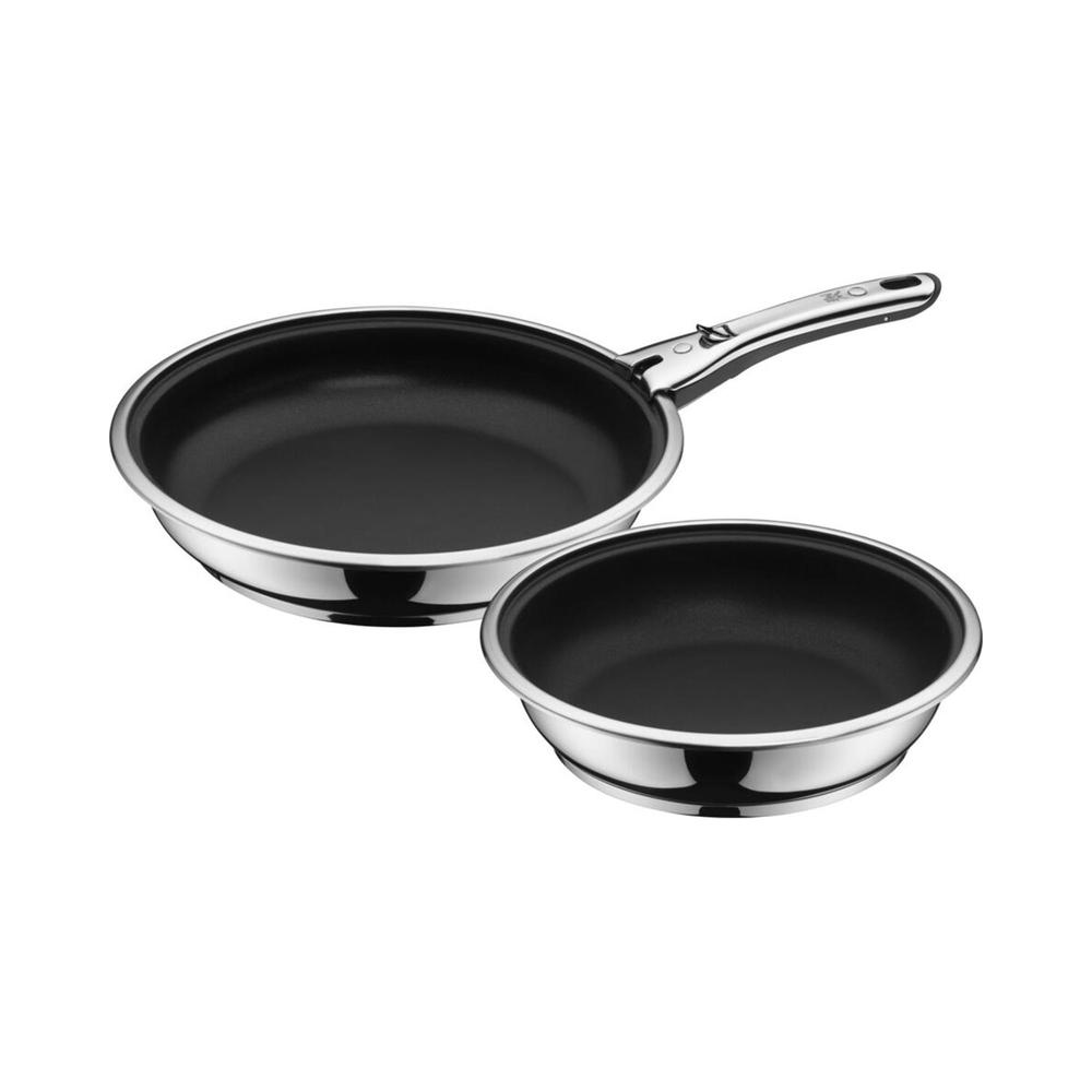 WMF ClickServe Set 3 Parça 24 + 28cm Çıkarılabilir Saplı Tava 8900540156