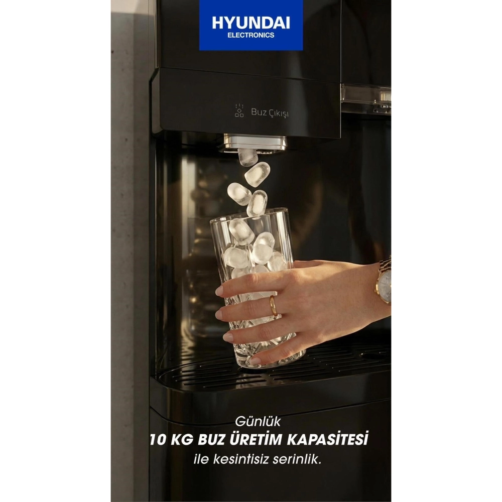 Hyundai HYN-925B Buz Yapıcılı Gizli Damacanalı Su Sebili
