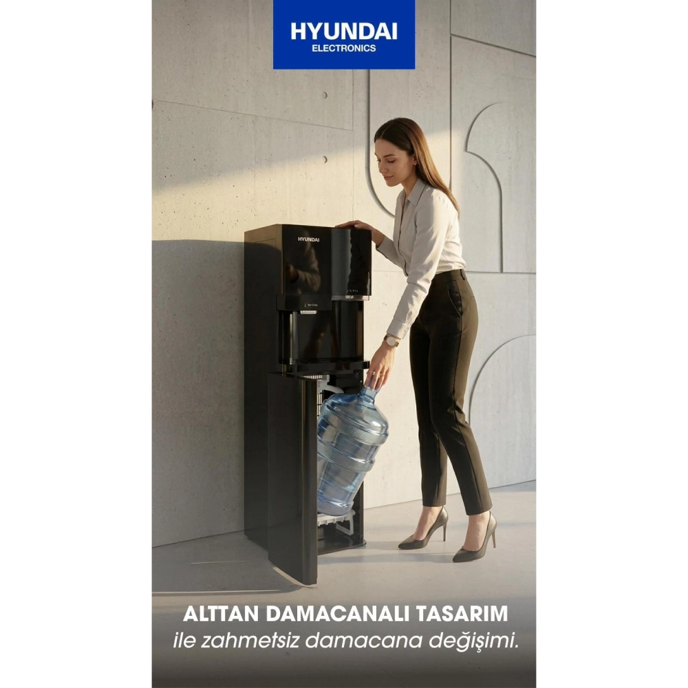 Hyundai HYN-925B Buz Yapıcılı Gizli Damacanalı Su Sebili