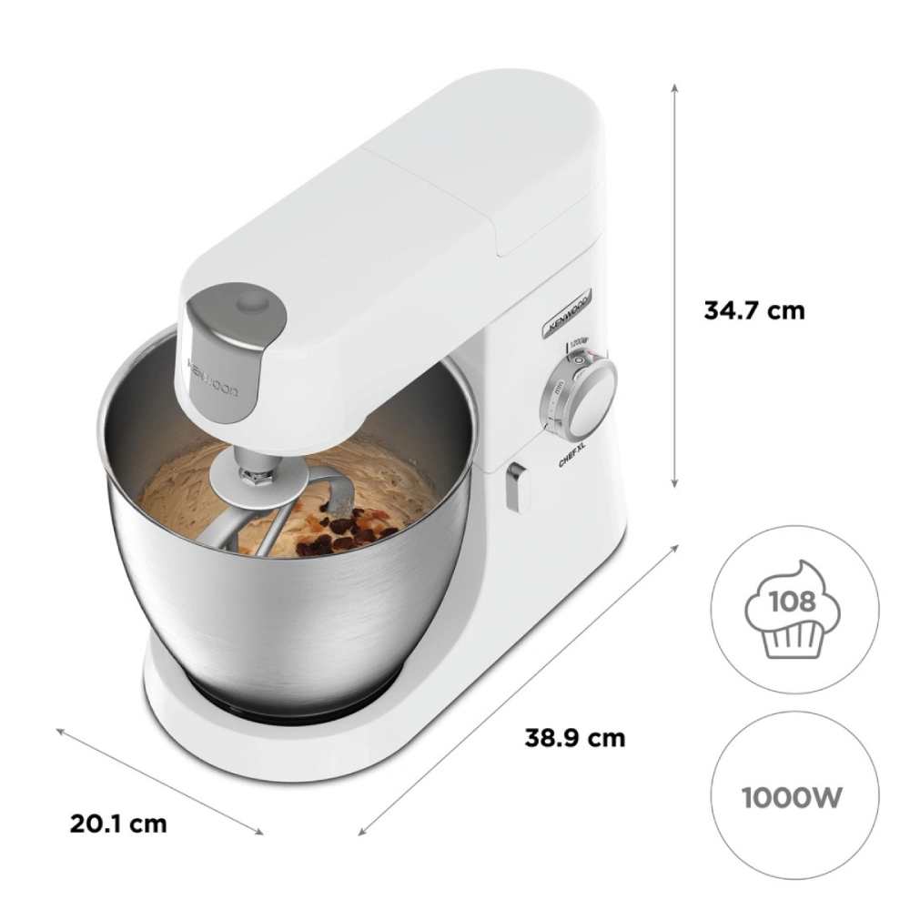 Kenwood KVL4100W Chef XL 1200 W 6.7 L Mutfak Şefi