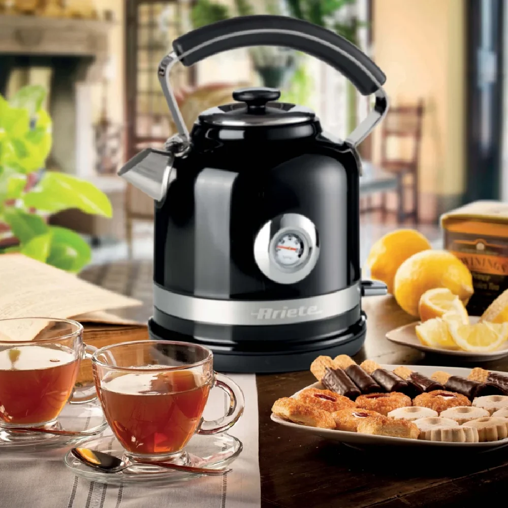 Ariete Moderna Siyah 2000 W 1.7 L Çelik Kettle 2854/02