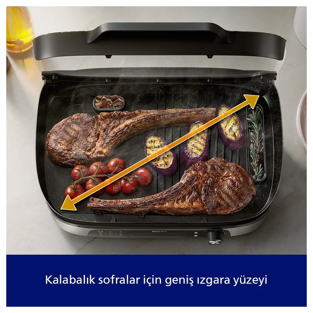 Philips 5000 Serisi HD6212/90 2400 W Izgara