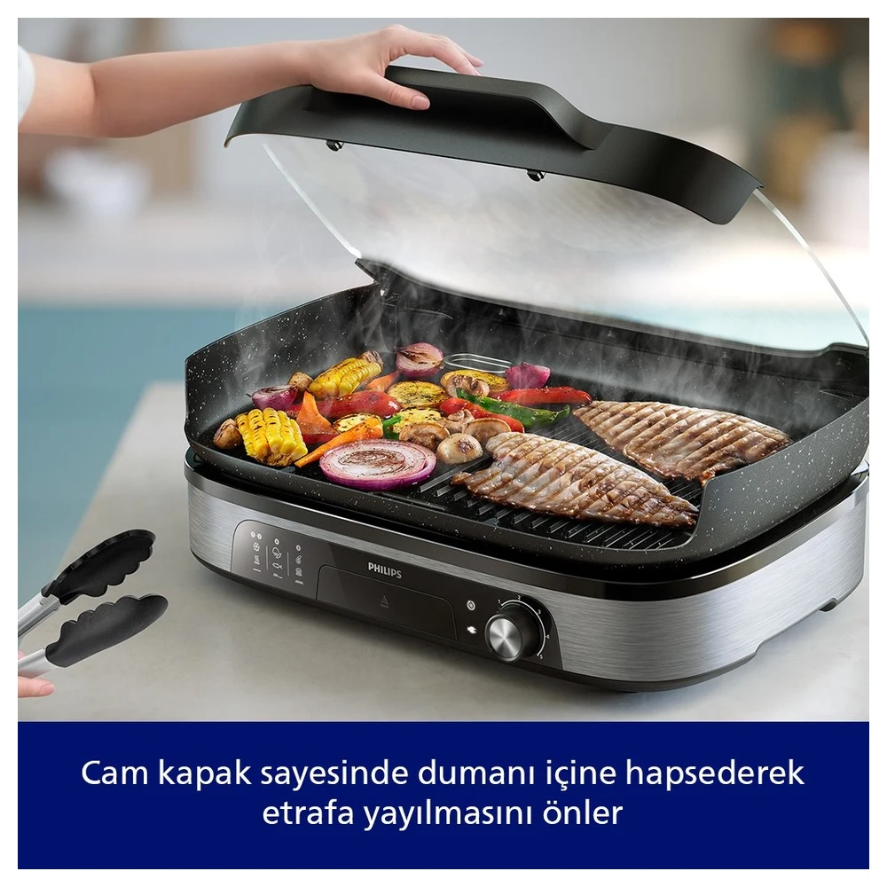 Philips 5000 Serisi HD6212/90 2400 W Izgara
