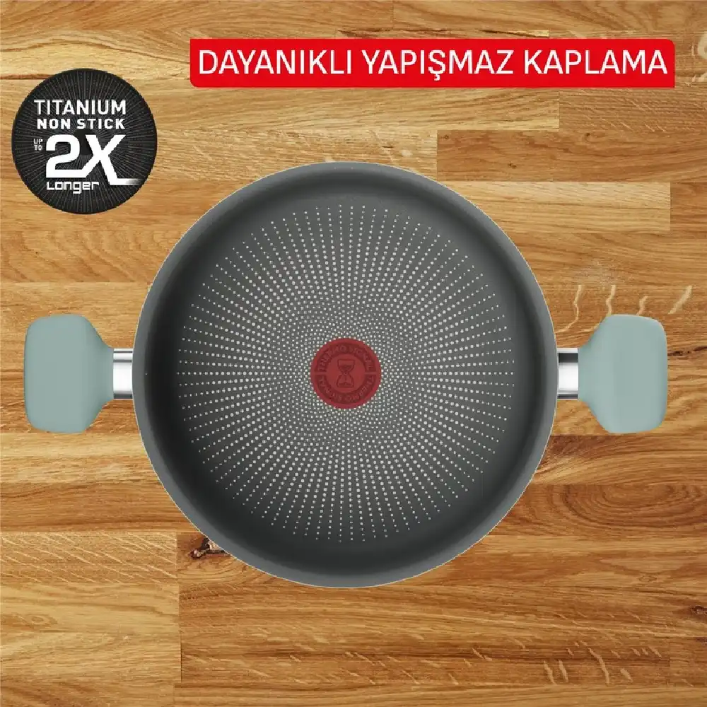 Tefal Halo Okaliptus 24 Cm Derin Tencere 2100143071