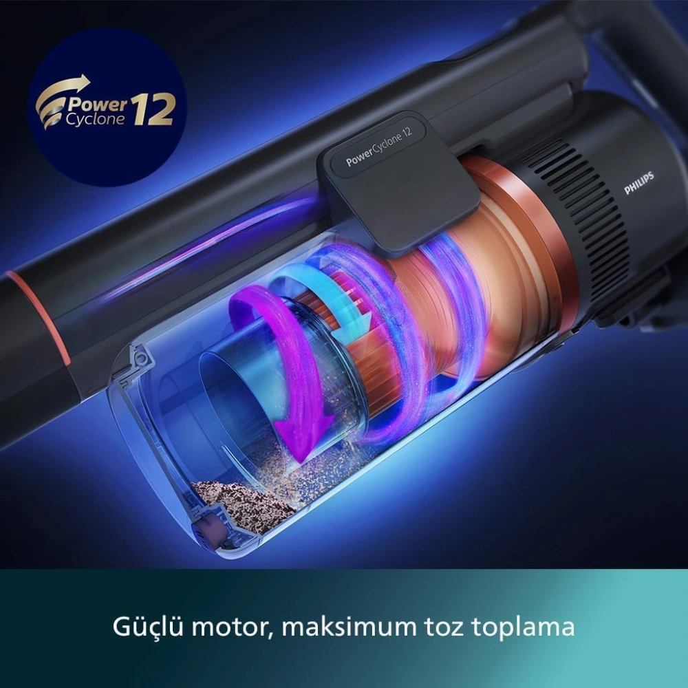 Philips 7000 Serisi Aqua XC7053/01 Şarjlı Dikey Süpürge
