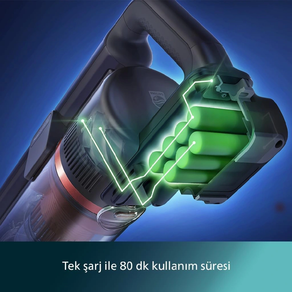 Philips 7000 Serisi Aqua XC7053/01 Şarjlı Dikey Süpürge