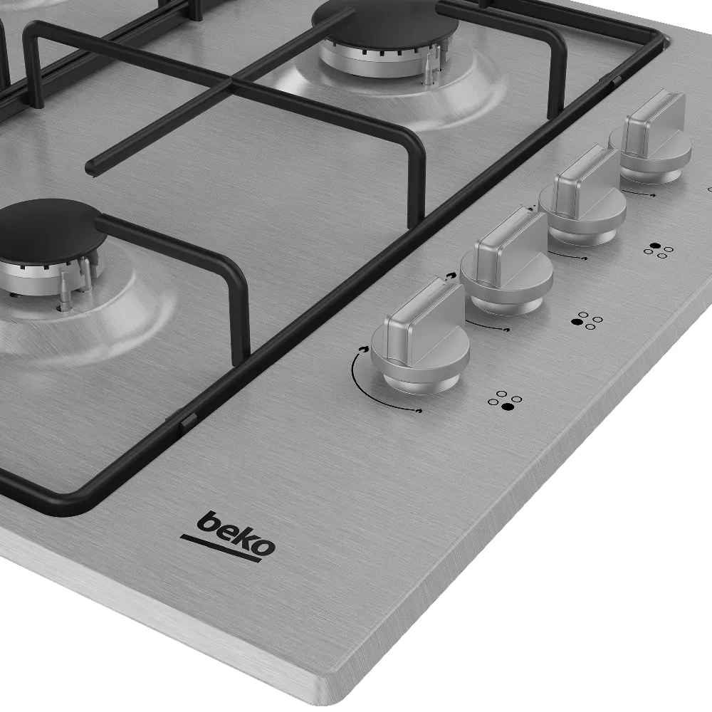 Beko BOMD D 6110 EID Gazlı Cam Tablalı Ocak