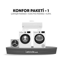 Beko Konfor Paketi - 1 (30925 A Klima + CMXD 9120 Çamaşır Makinesi + KMX 92 Kurutma Makinesi)