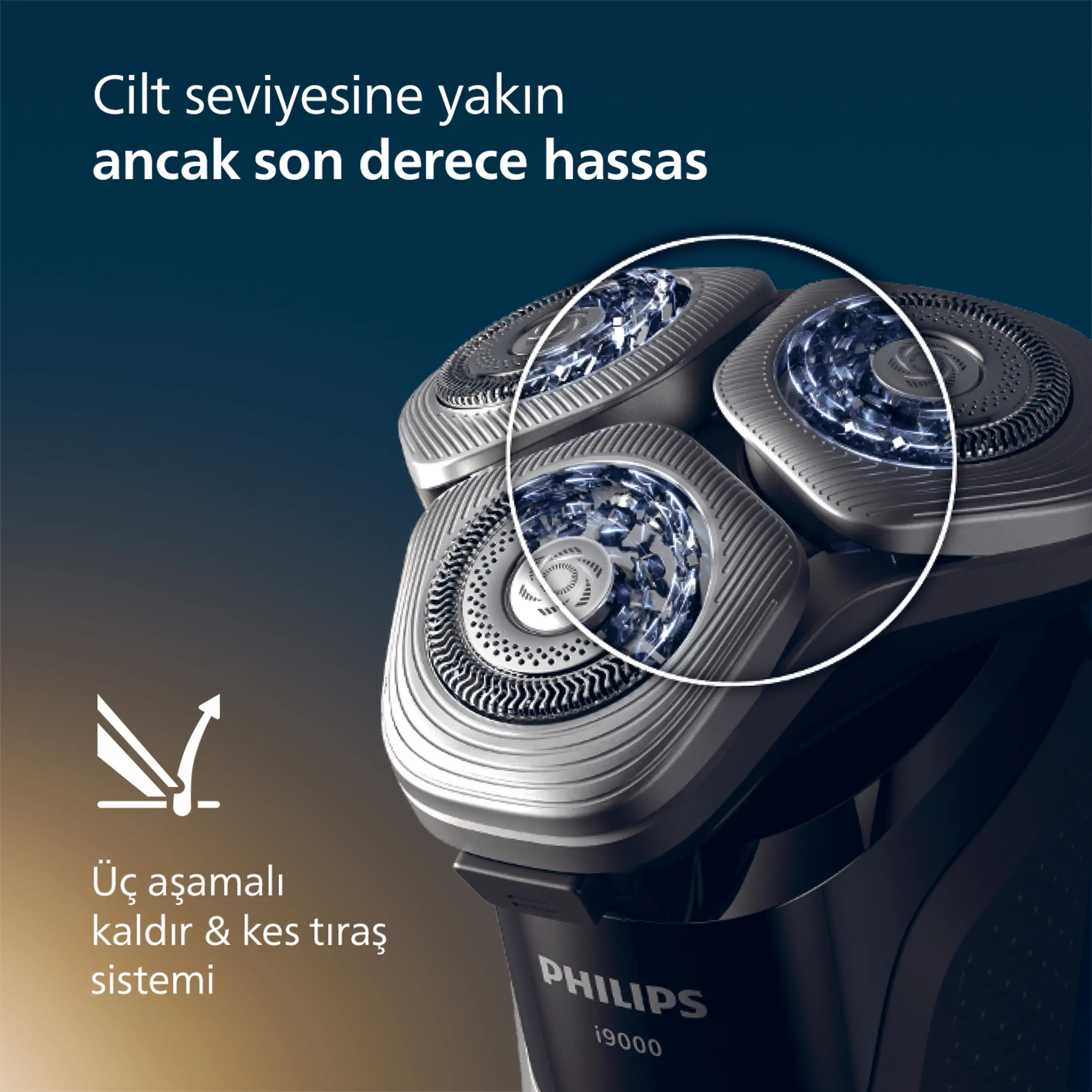 Philips X9002/30 i9000 SkinIQ Islak Kuru Tıraş Makinesi