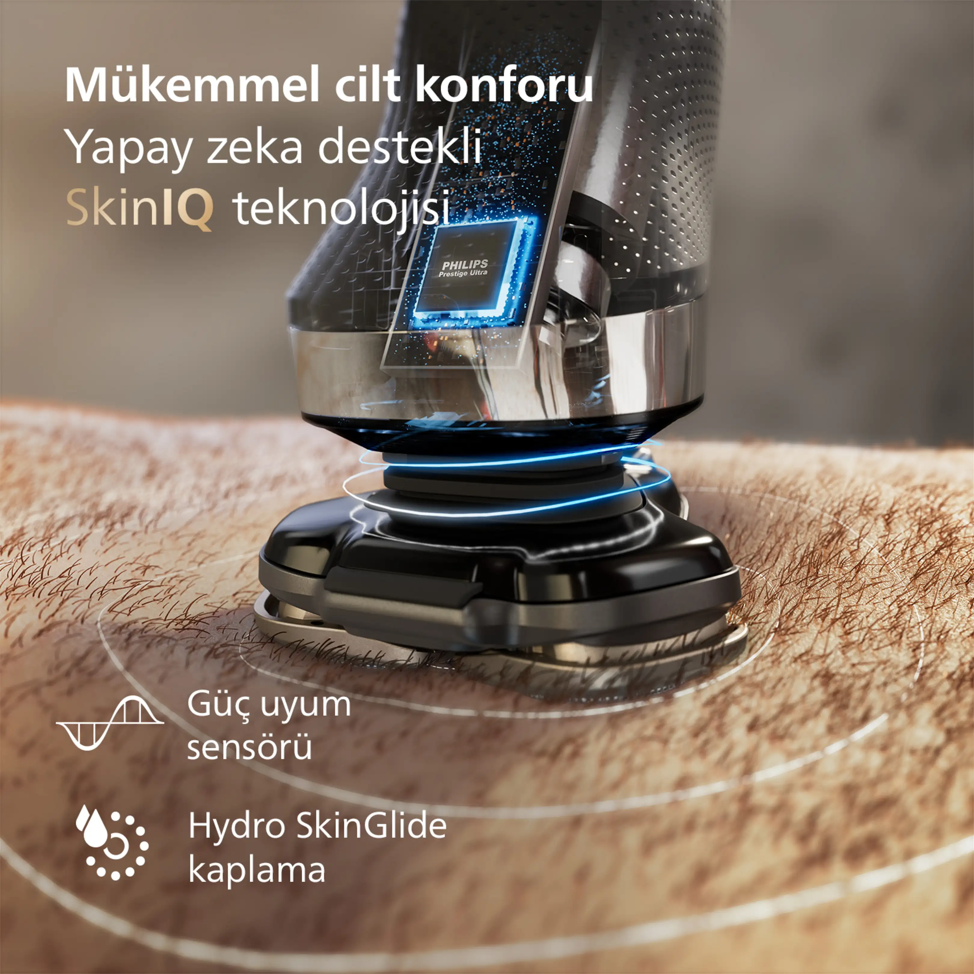 Philips X9002/30 i9000 SkinIQ Islak Kuru Tıraş Makinesi