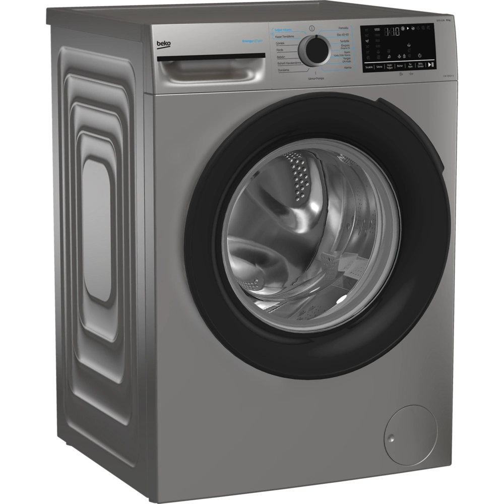 Beko CM 10121 S 10 kg 1200 Devir Gri Çamaşır Makinesi