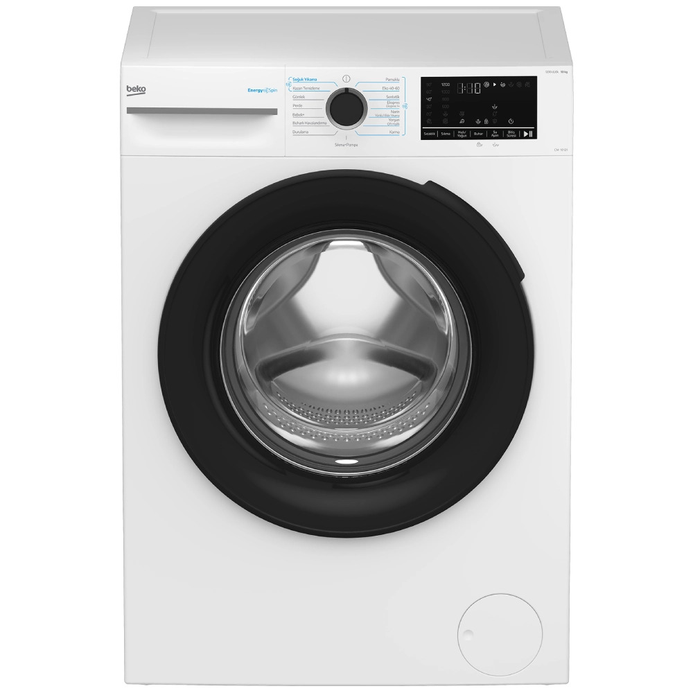 Beko CM 10121 10 Kg 1200 Devir Beyaz Çamaşır Makinesi