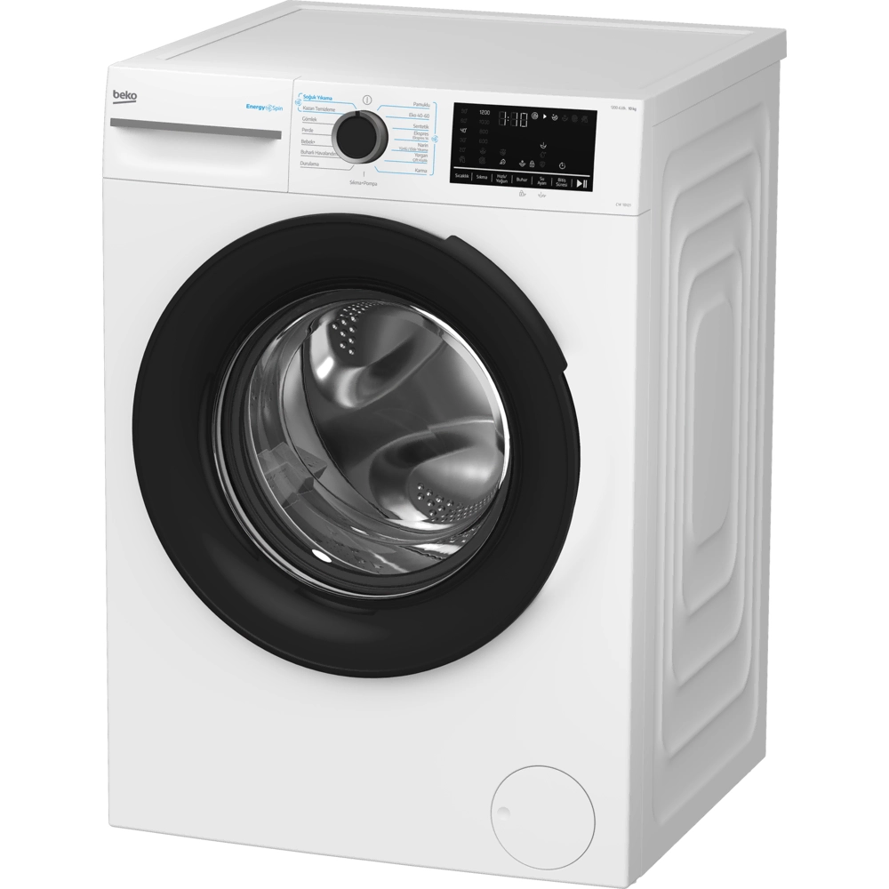 Beko CM 10121 10 Kg 1200 Devir Beyaz Çamaşır Makinesi