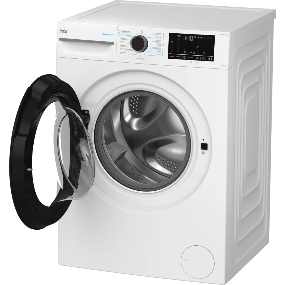 Beko CM 10121 10 Kg 1200 Devir Beyaz Çamaşır Makinesi