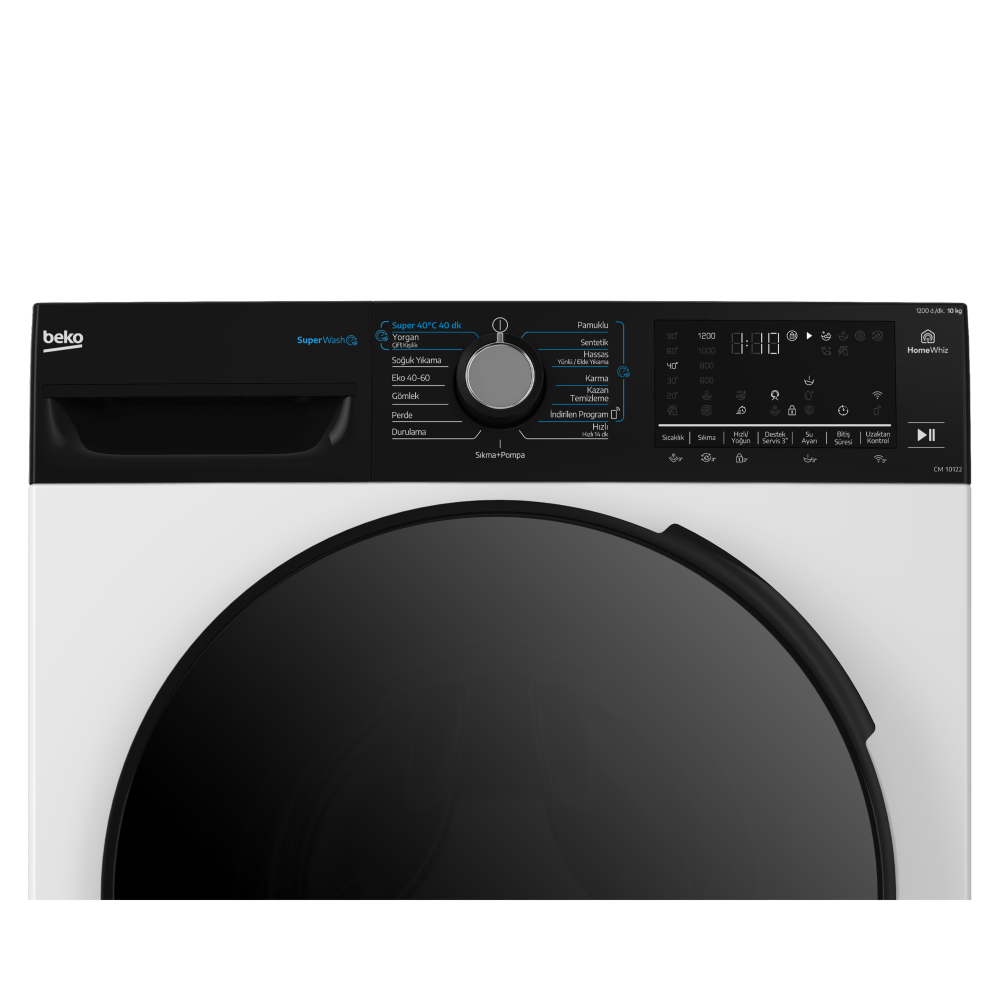 Beko CM 10122 1200 Devir 10 kg Çamaşır Makinesi