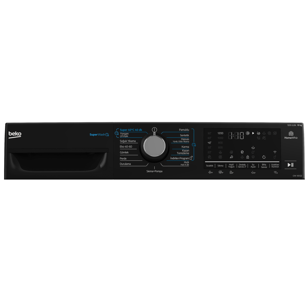 Beko CM 10122 1200 Devir 10 kg Çamaşır Makinesi
