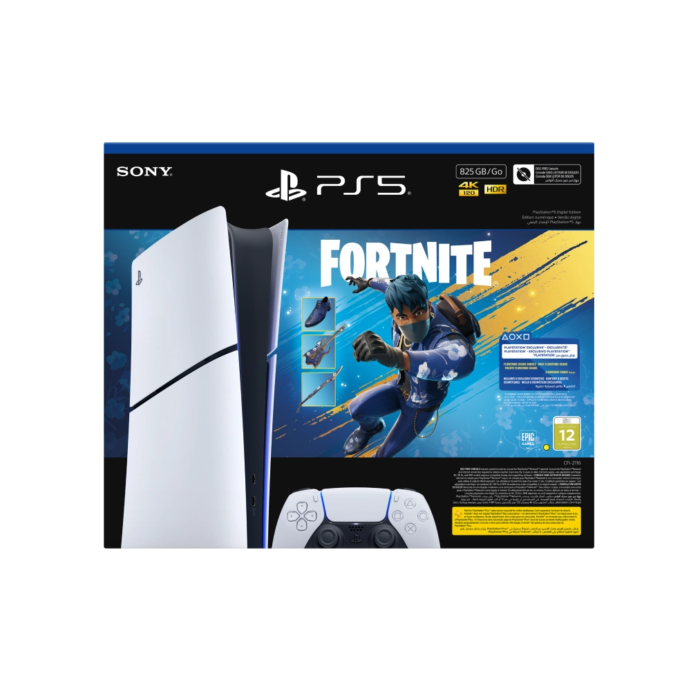 Sony Playstation 5 Digital Fortnite V2 825 GB Bundle (Bilkom Garantili)