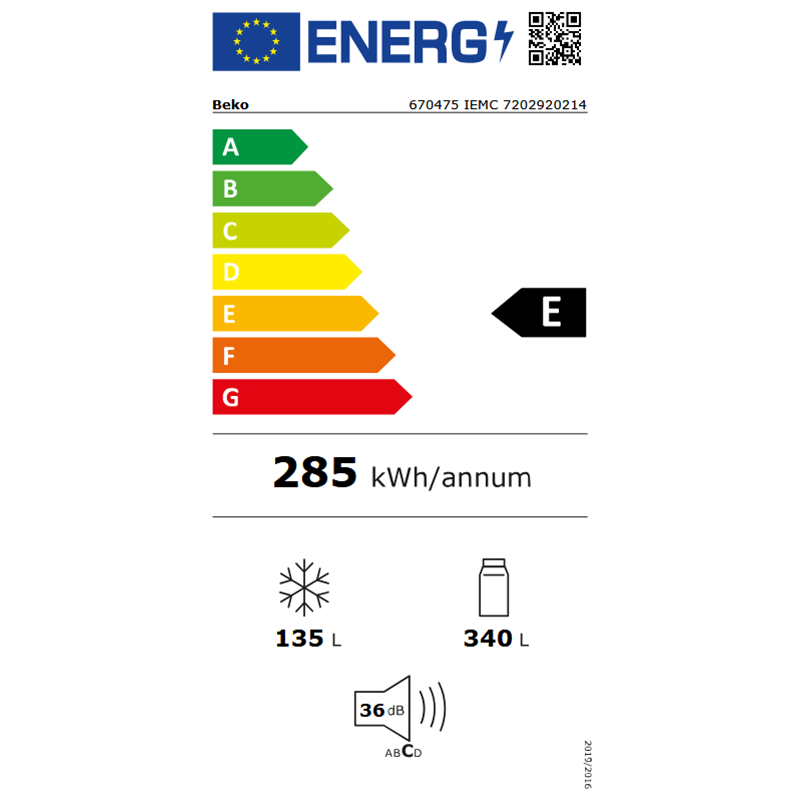 Beko 670475 IEMC No Frost Buzdolabı