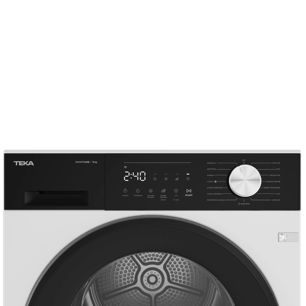 Teka D 209C W TR 9 kg Çamaşır Kurutma Makinesi