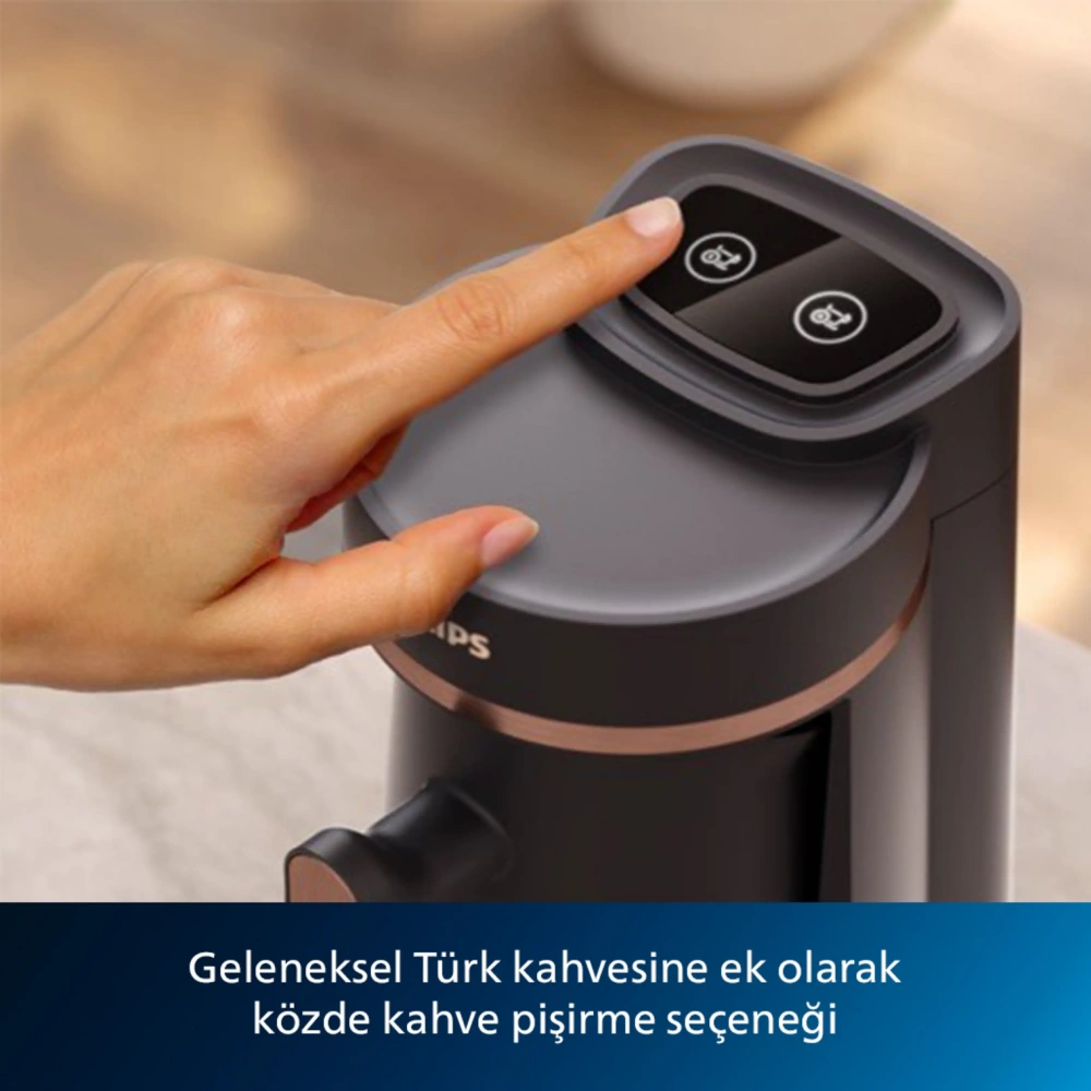 Philips Series 5000 HDA150/60 Bakır Türk Kahve Makinesi