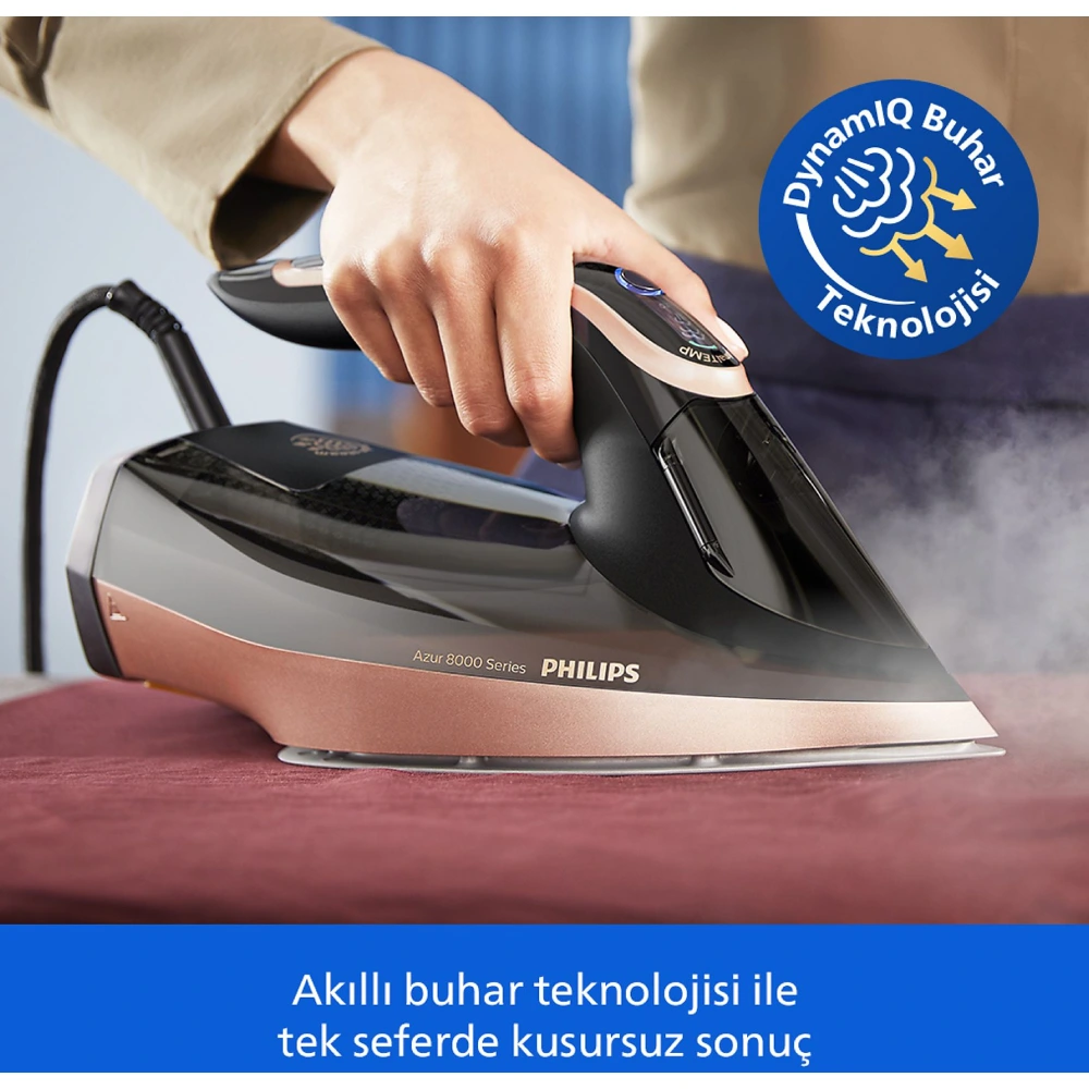 Philips Azur 8000 Serisi DST8070/80 3000 W Buharlı Ütü