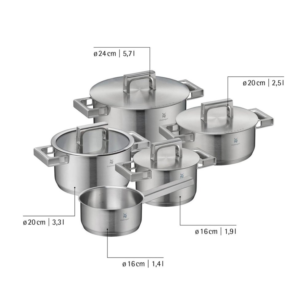 WMF Ultimate Cool Tencere Seti 5 Parça 8910000134