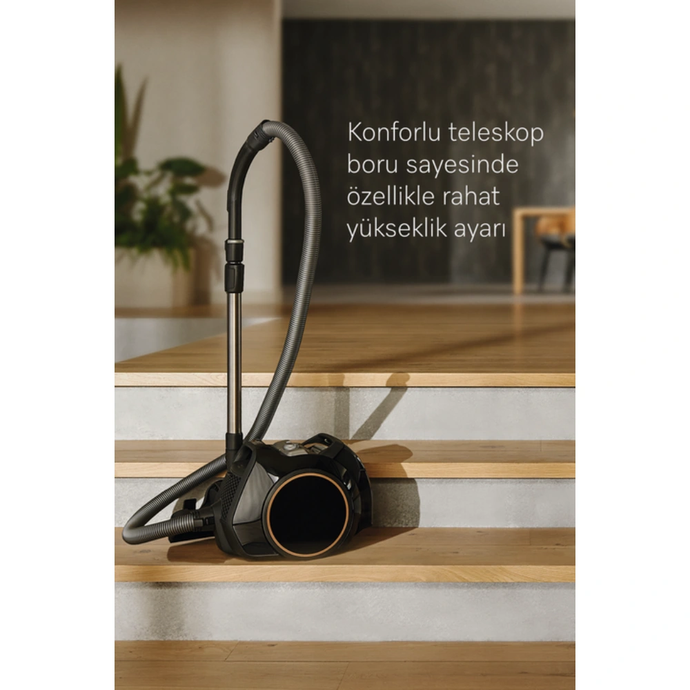 Miele Boost CX1 PowerLine SNRF0 890 W Gri Toz Torbasız Elektrikli Süpürge