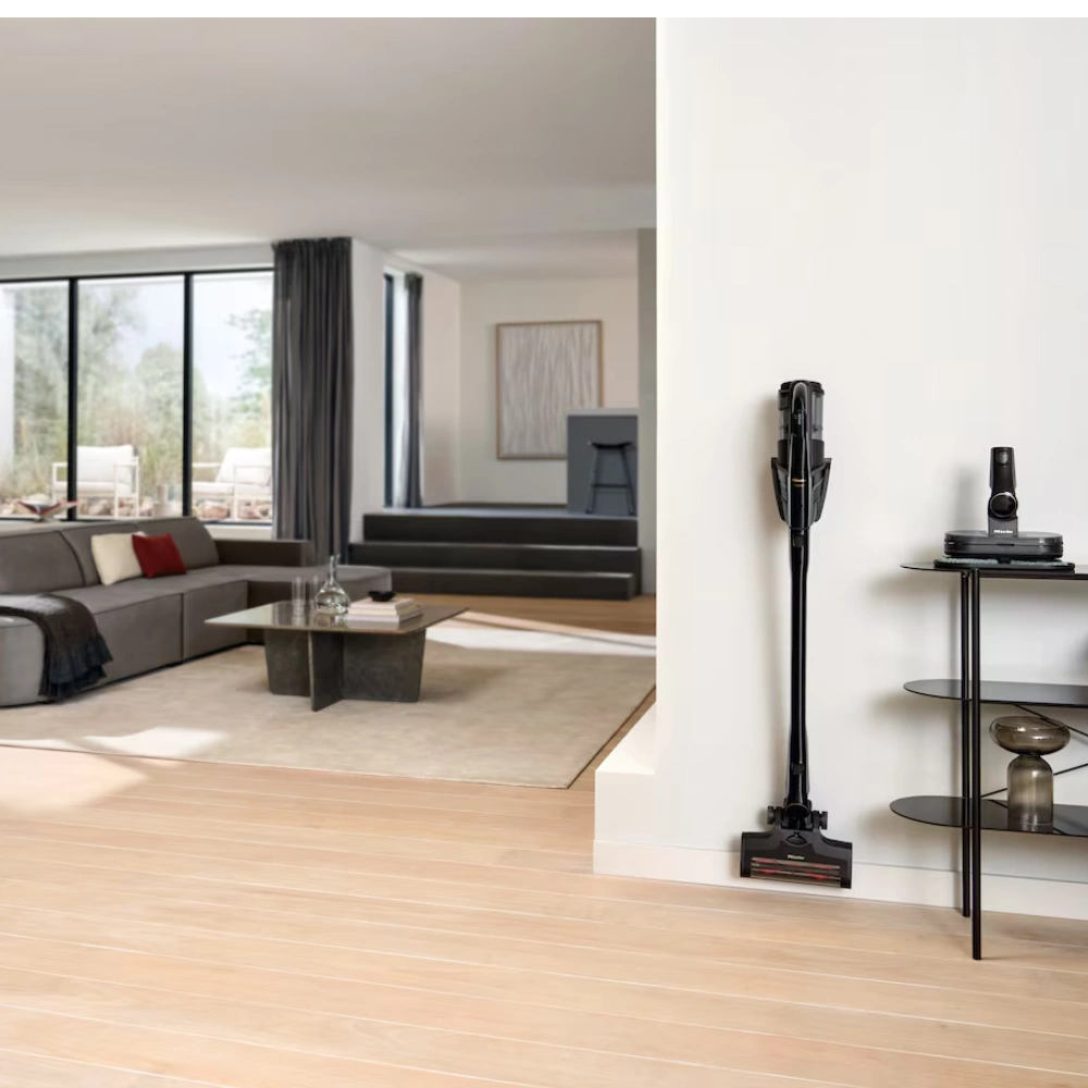 Miele Triflex HX3 Aqua Islak Kuru Şarjlı Dikey Süpürge Siyah