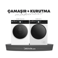 Beko 2 li Çamaşır ve Kurutma Paketi-10 (CMB 10140 O + KMB 1011 I)