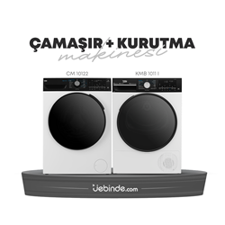 Beko 2 li Çamaşır ve Kurutma Paketi-12 (CM 10122 + KMB 1011 I)