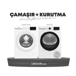 Beko 2 li Çamaşır ve Kurutma Paketi-14 (CMXT 9120 + KMX 92)