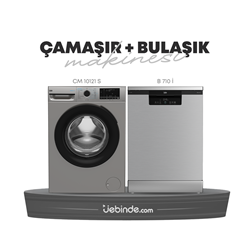 Beko 2 li Çamaşır ve Bulaşık Paketi-40 (CM 10121 S  + B 710 I)