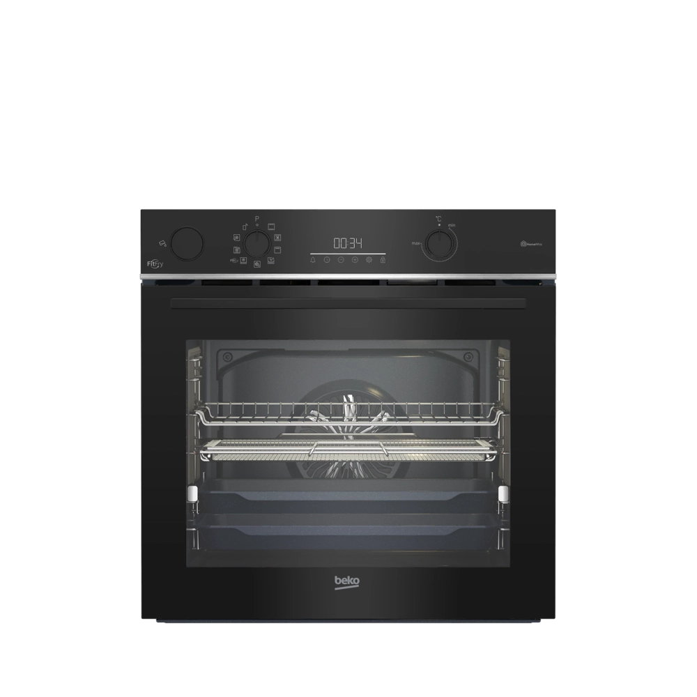 Beko BFC 632 S FitFry Buhar Destekli Siyah Ankastre Fırın