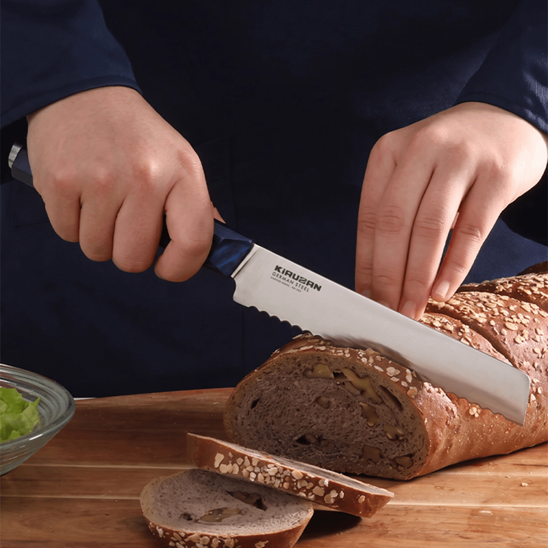 Kiruzan Kanzen Ekmek Bıçağı Alman Çeliği 20 cm