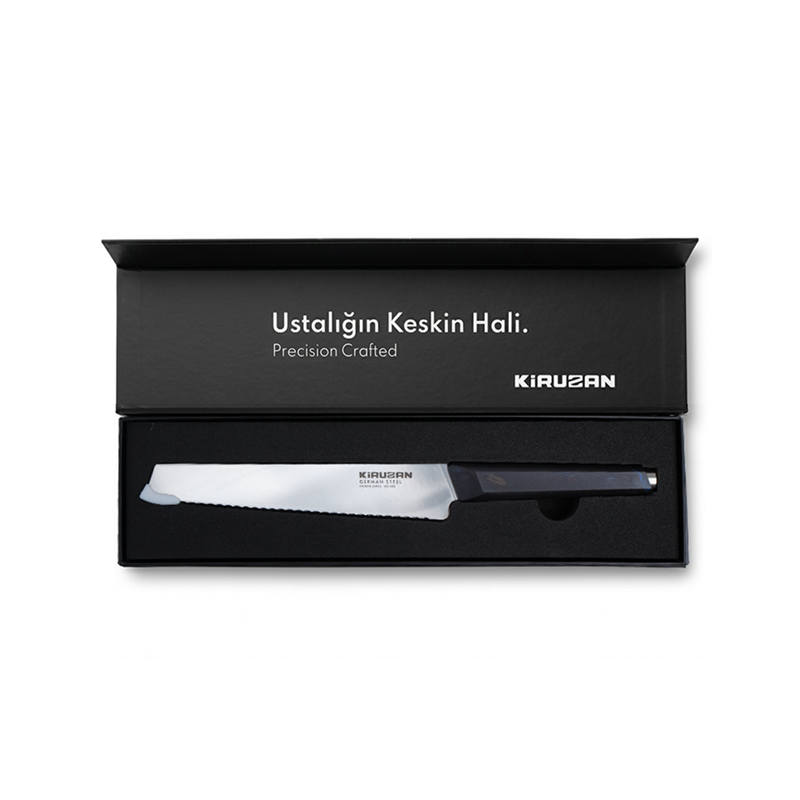 Kiruzan Kanzen Ekmek Bıçağı Alman Çeliği 20 cm